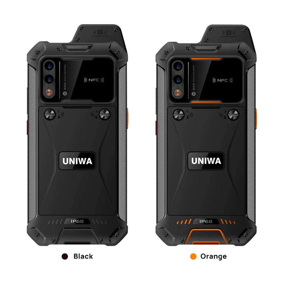 UNIWA W888 ATEX Explosion Battery European Union Certification IP68 4G Rugged Smartphone 4GB+64GB HD/FHD Screen Mobile Phone