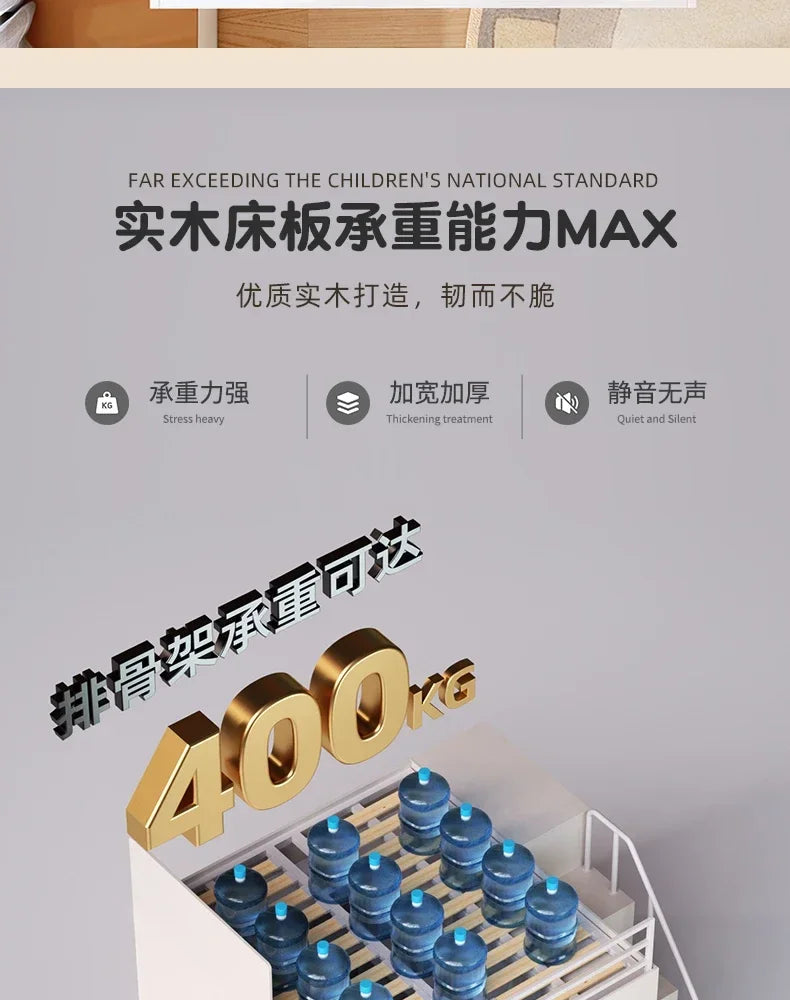 Multi-functional combination closet integrated bed