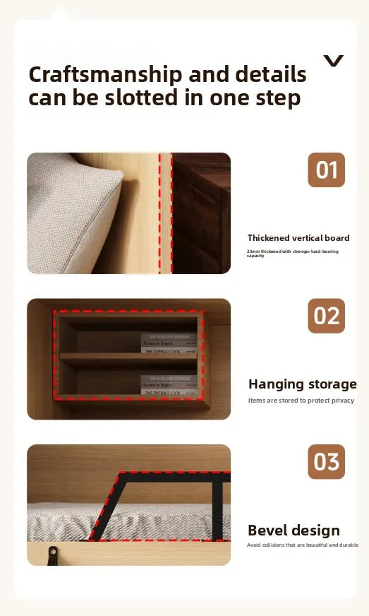 Family Parent-child Bed Space Capsule High and Low Bed Staff Bunk Bed Hotel Upper and Lower Wooden Beds