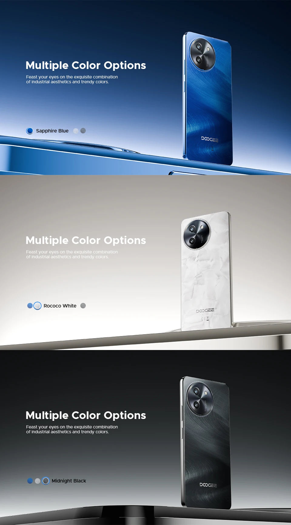 DOOGEE Note59 Pro+ 5G Smartphone Android 15 Global Version 6250mAh Battery 6.75'' 120Hz Display 12GB 512GB Mobile Phone NFC