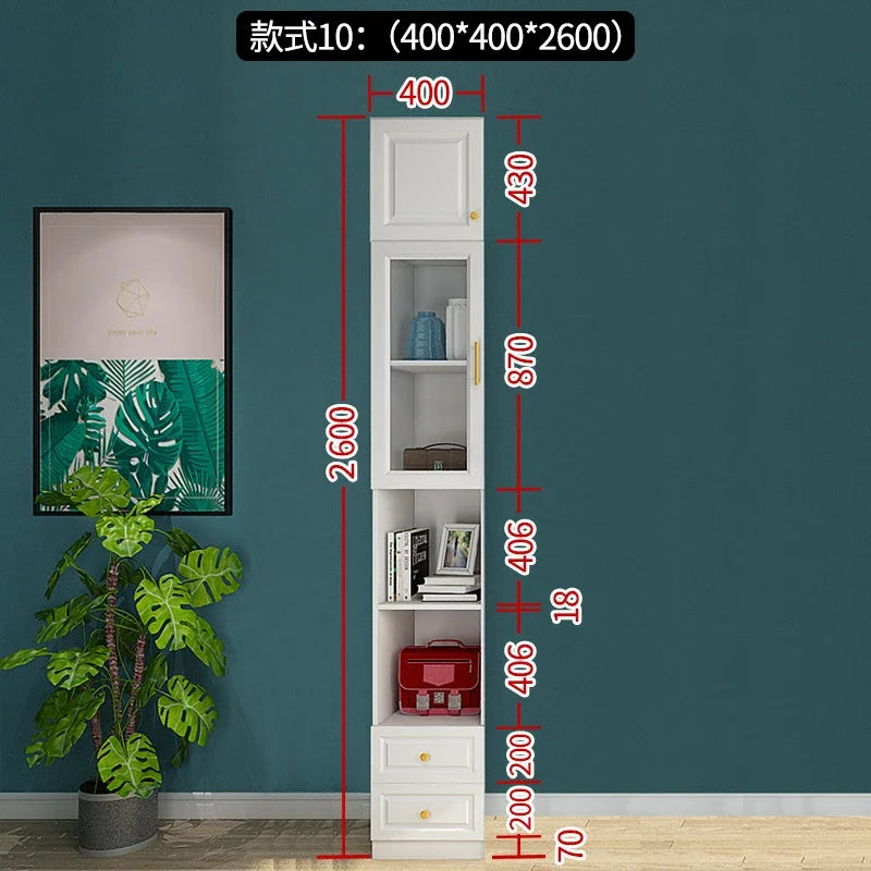 Modern Minimalist Multifunctional Invisible Bed with Sofa Folding Bed Cabinet Integrated Wall Invisible Bed