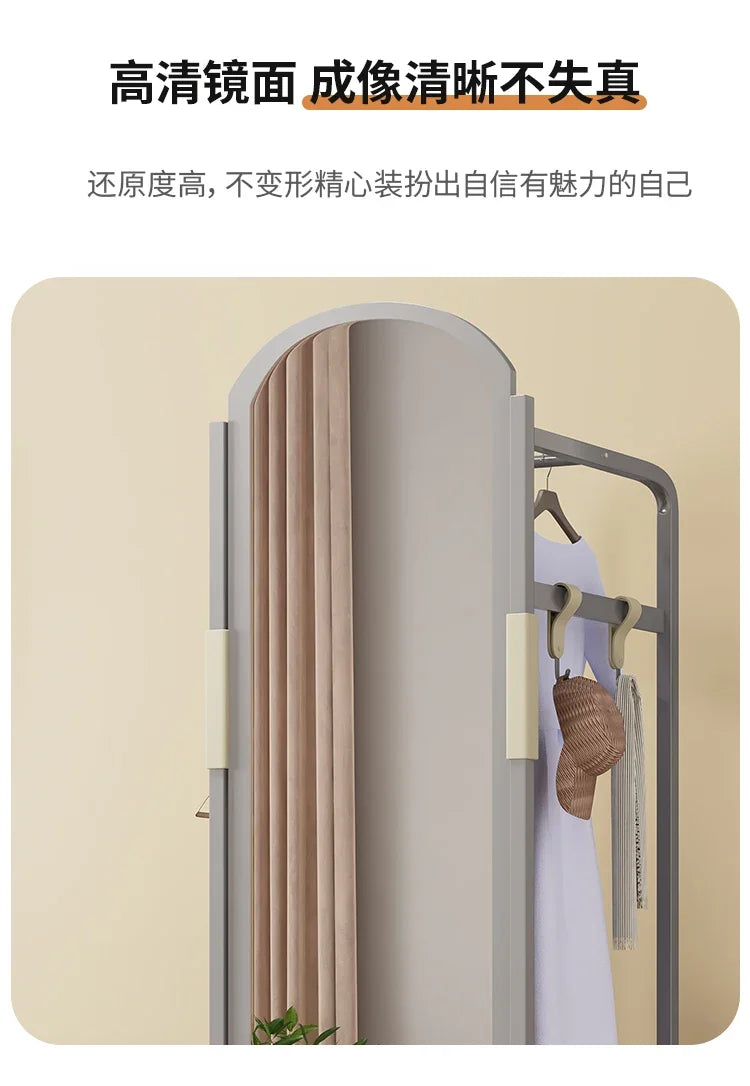 Mirror Cheap Coat Racks Dress Hanging Organizer Wall Standing Hotel Storage Coat Racks Indoor Perchero Entrance Hall Furniture