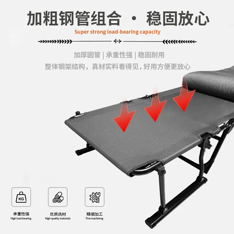 Recliner folding lunch break bed dual-purpose lazy home leisure office nap sofa sofa bed multi-functional adjustment