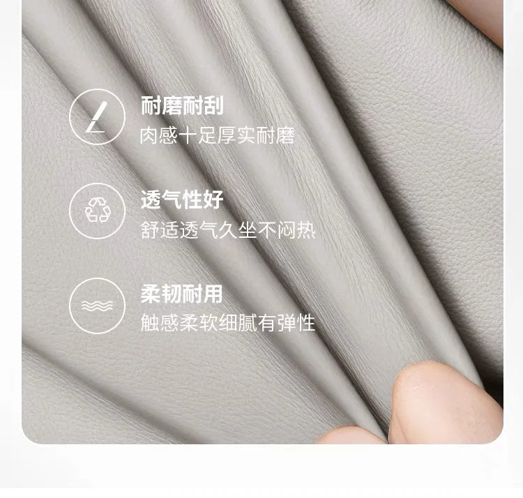 Round Leather Double Bed Luxury Aesthetics Bedroom Modern Simple Light Luxury Bed Cream Style Adult Beliche Salon Furniture