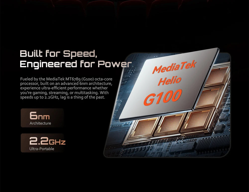 Cubot Smartphone P90,Dual Speakers,Android 15,6.88" 120Hz Display,24GB(12GB+12GB)RAM,256GB ROM,G100 Octa-core,64MP Camera,NFC