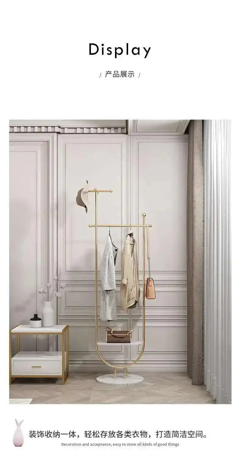 Open angle coated rack bracket Auvents drying hall organizer Hall clothing coated rack Burro Ropa Perchero hotel furniture HDH