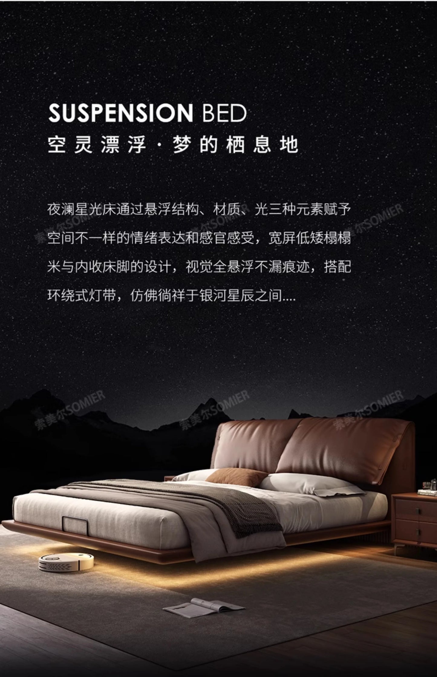 Soft Leather Luxury Double Bed Modern Adults Design Queen Loft Double Bed Bases Frames Camas De Dormitorio Bedroom Furniture