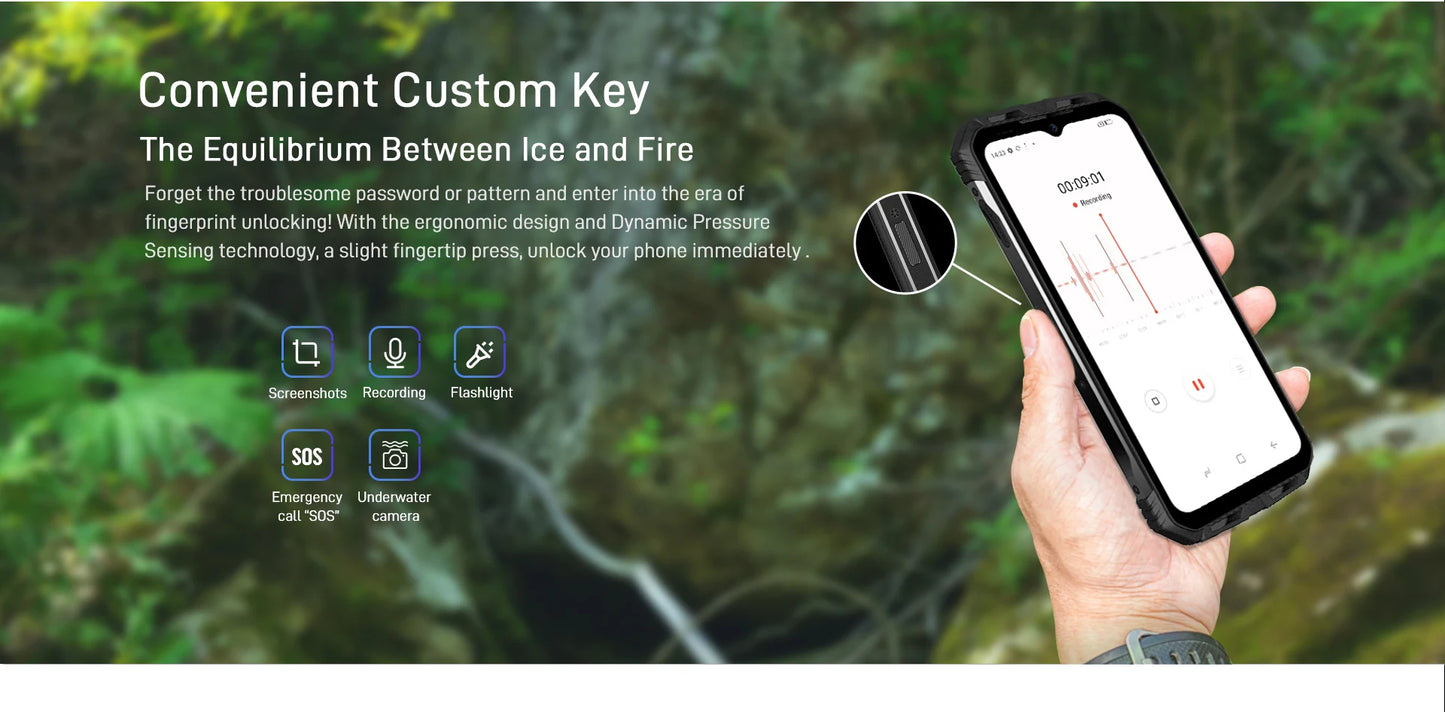 DOOGEE S100 12GB 256GB Flagship Smartphone 10800mAh 66W Fast Charge 108MP Rugged Mobile Phone 6nm Octa Core Android 12 Cellphone