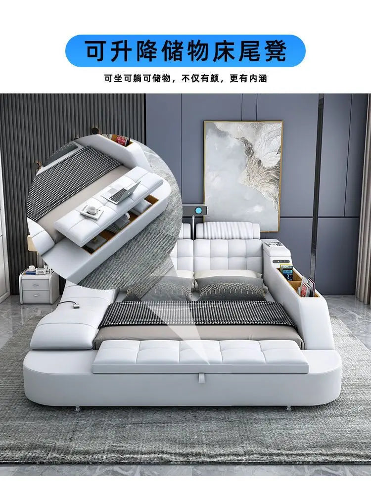 Sleeping Safe Bed Cheap Comfortable Space Saving Sun Tatami Soft Design Floor Ergonomic Bed Modern Beliche Unique Furniture