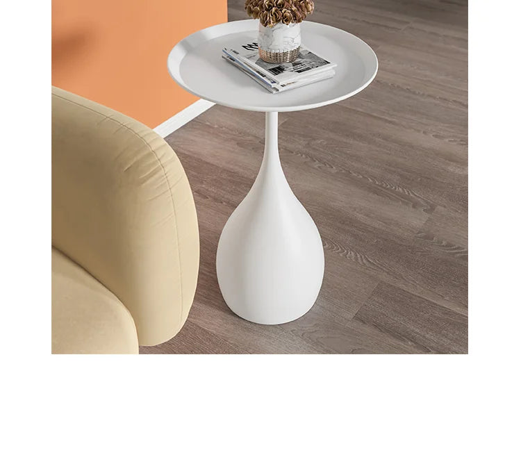 Light Luxury Coffee Table Small Sofa Side Rack Nordic Round Bedside Tables Living Room Mini Desk Minimalist Room Furniture
