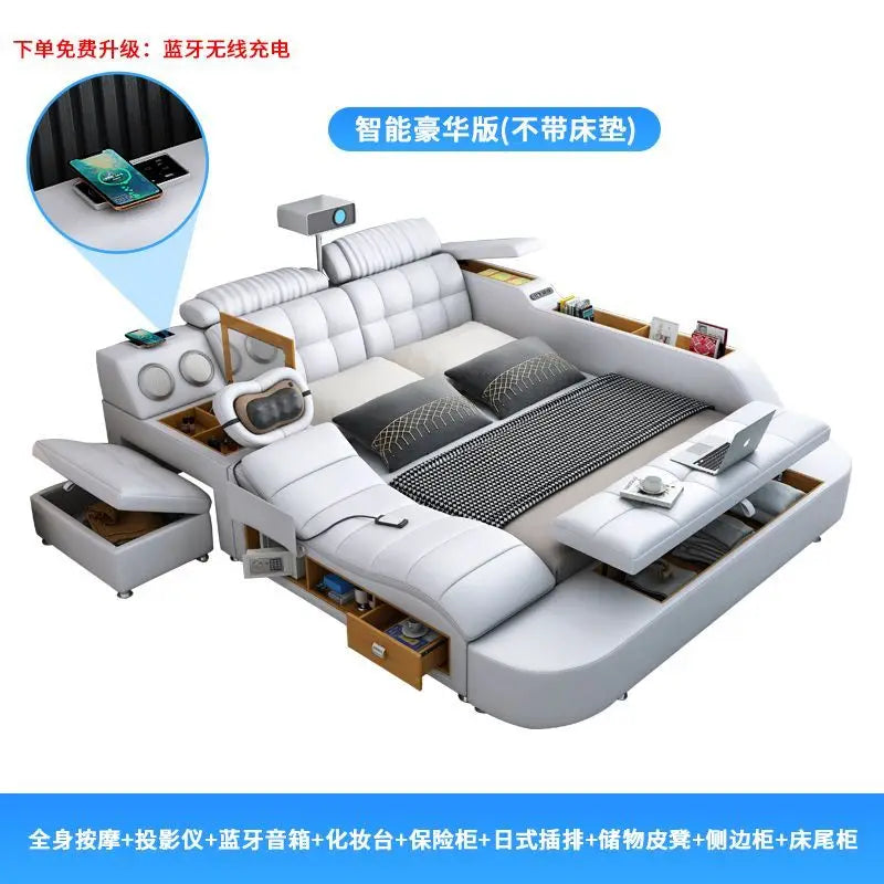 Sleeping Safe Bed Cheap Comfortable Space Saving Sun Tatami Soft Design Floor Ergonomic Bed Modern Beliche Unique Furniture