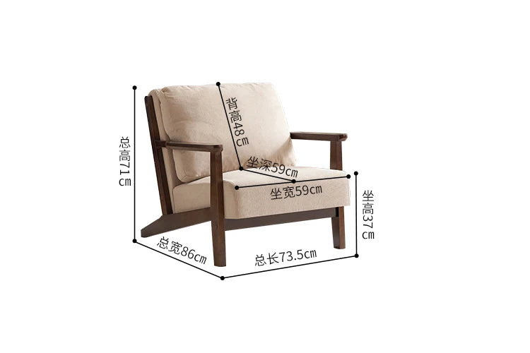 Computer Armchair Chair Relax Nordic Furniture Living Hotel Chairs Comfortable Replica Design One Person Stole Curly Dresser