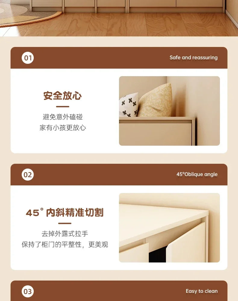 Multi-functional combination closet integrated bed