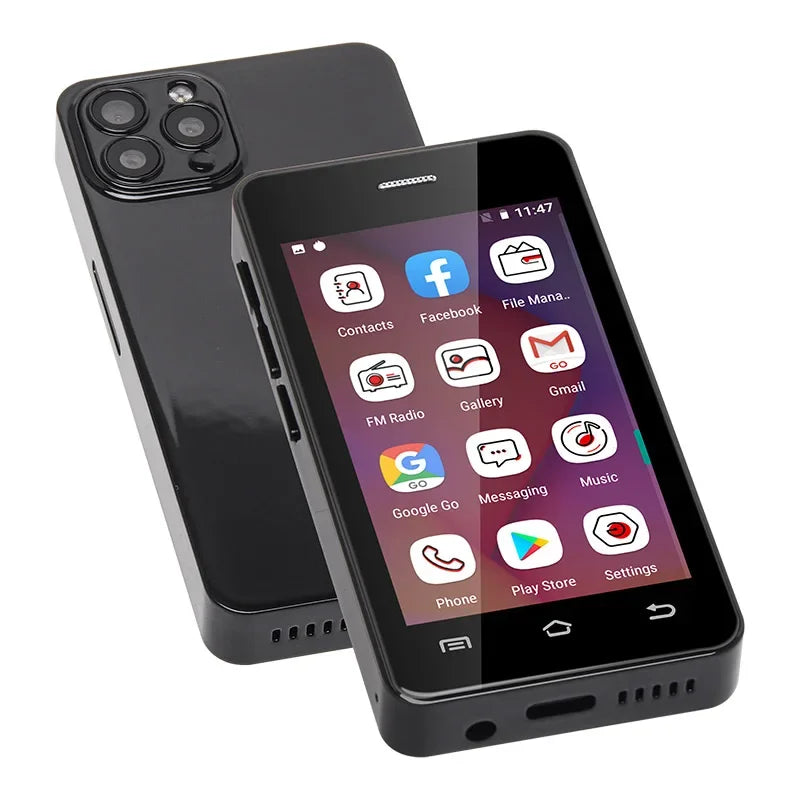 Melrose S9 Pro Mini Phones 3.0''  2GB+16GB Ultra Slim Quad CoreMobile Phone 5MP 1000mAh 3G Compact Mini Smartphone Android