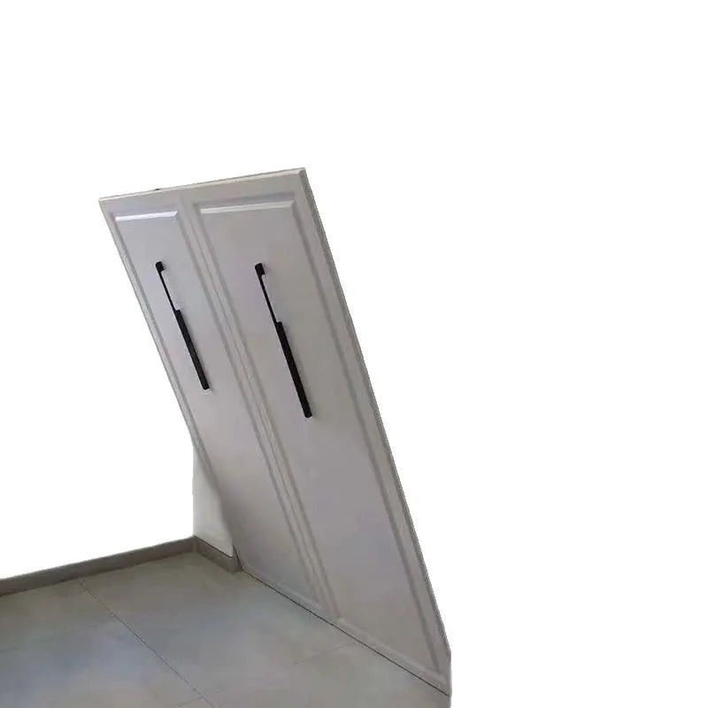 Invisible bed with wardrobe integrated multi-functional household small apartment double Murphy folding study wall bed combinati