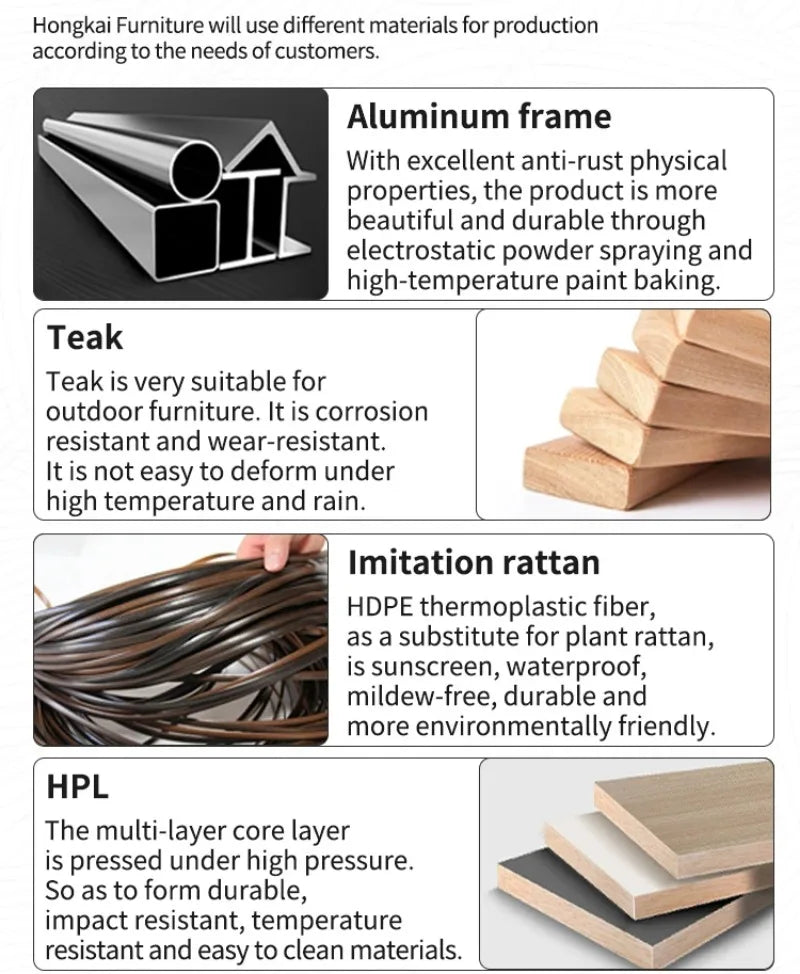 Modern Dark Grey Couch L Shaped Patio Sofa Hotel Outdoor Furniture Sets Modular Metal Garden Aluminium Sofa