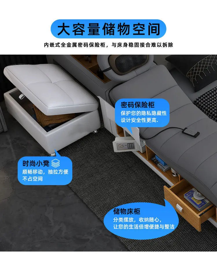 Sleeping Safe Bed Cheap Comfortable Space Saving Sun Tatami Soft Design Floor Ergonomic Bed Modern Beliche Unique Furniture