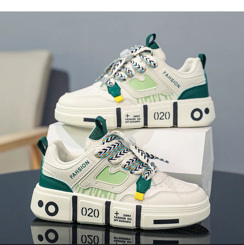 New family shoes Children's shoes Small white shoes Student shoes Children's shoes sports shoes boys casual board shoes