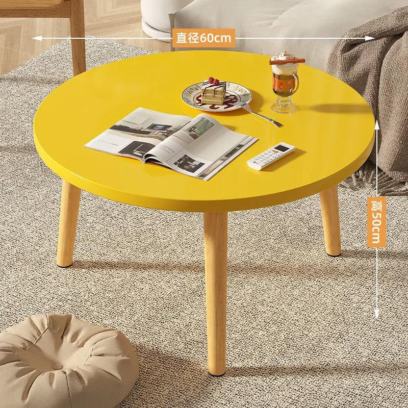 Simple Mini Table Coffee Table Round Table Windowsill Sitting Online Tatami Short Table Living Home Furniture Simple Low Table