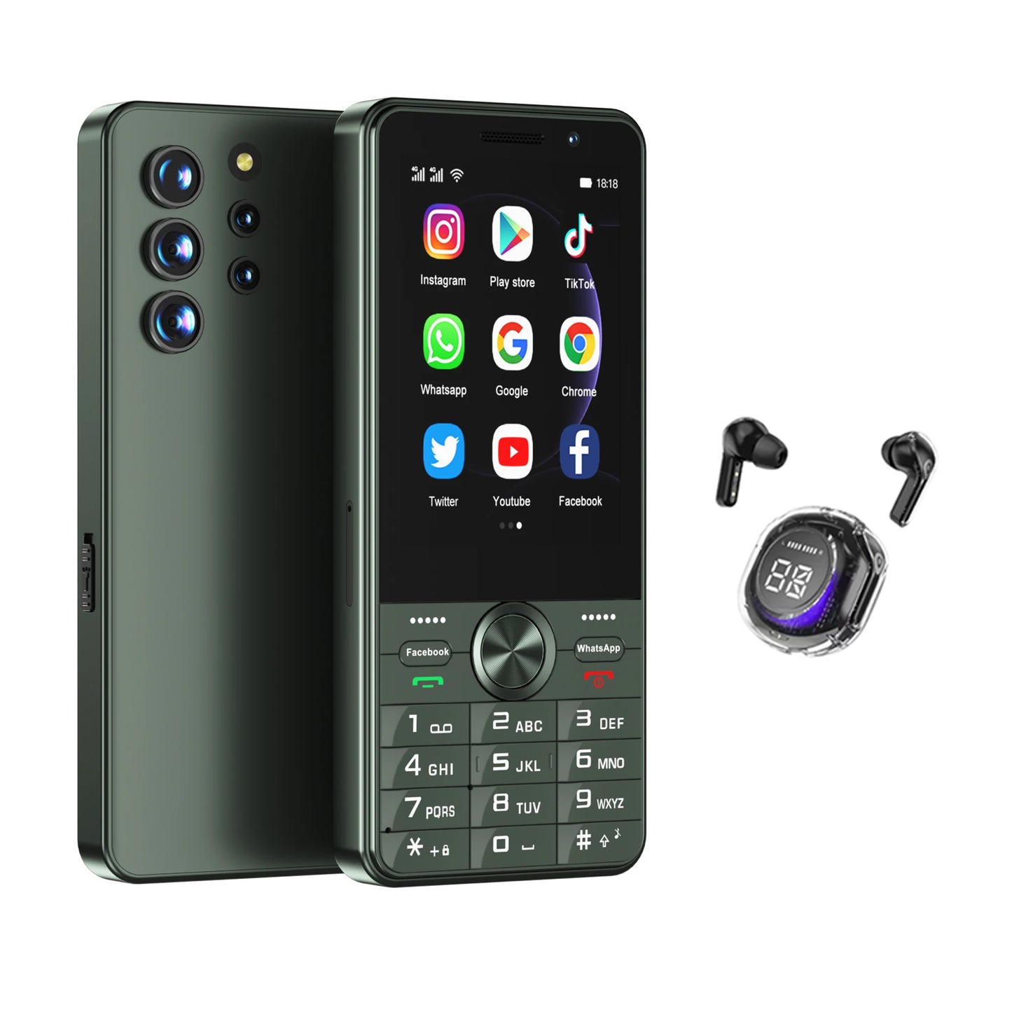 SERVO F25 PRO 4G Smartphone Android 8.1 OS 2+16GB ROM Camera 2500mAh Dual SIM Standby Button Smart Cellphones Google Play Store