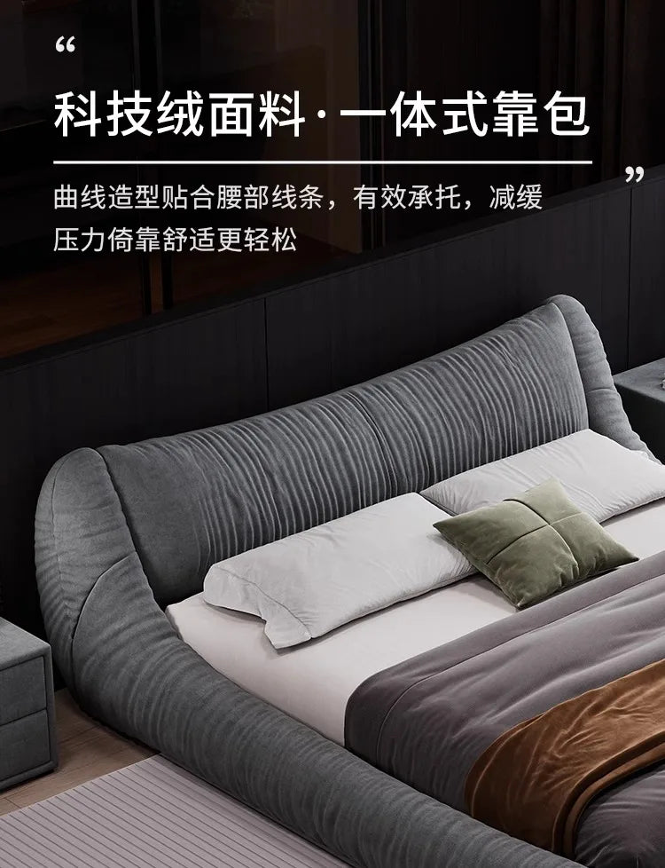 180x200cm single bed sex bed room furniture queen  frames with headboard Bed table luxury king size kids beds Nordic Modern