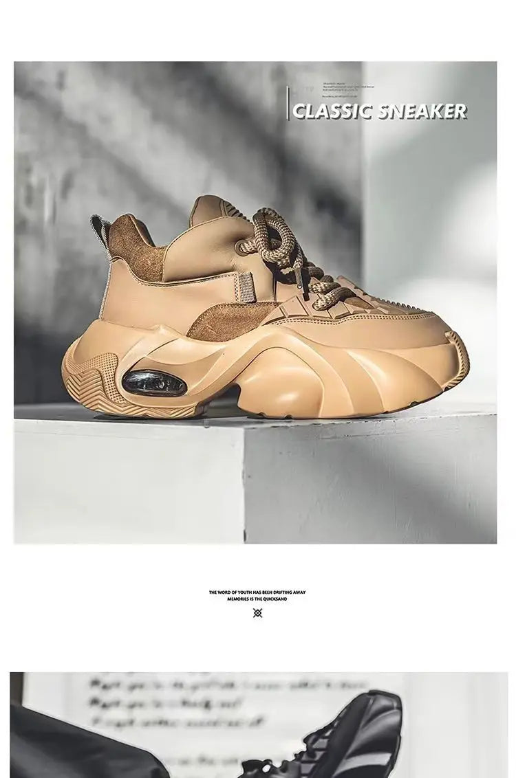 Casual Sneakers Designer Style Men Shoes Comfortable Men's  Platform Sneakers Fashion Casual Shoes Sports Trainers Tenis